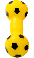 TRIOL игрушка для собак «Гантель футбольная» маленькая, 13 см (1 шт)