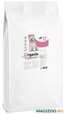 Сухой корм ORGANIX ADULT DOG LARGE BREED LAMB & RICE для взрослых собак крупных пород с ягненком и рисом (18 кг)