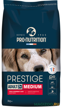 Сухой корм FLATAZOR PRESTIGE ADULT 7+ MEDIUM для пожилых собак средних пород (3 кг)