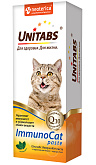UNITABS IMMUNOCAT паста с таурином для кошек от 1 года до 8 лет (120 мл)