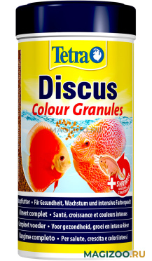 TETRA DISCUS COLOR GRANULES корм гранулы для дискусов для усиления окраски (250 мл)