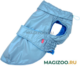 FOR MY DOGS попона для собак голубой металлик FW1187-2022 (B1) 