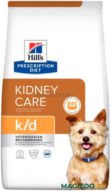 Сухой корм HILL'S PRESCRIPTION DIET K/D для взрослых собак при заболеваниях почек (12 кг)