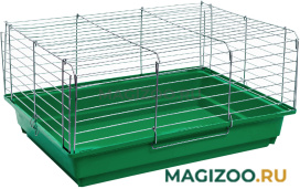 Клетка для кроликов и морских свинок Eco Роджер 1 хром изумрудная 58 х 40 х 30 см (1 шт)