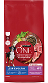 PURINA ONE для взрослых собак средних и крупных пород с ягненком и рисом (10 кг)