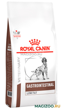 Сухой корм ROYAL CANIN GASTROINTESTINAL LOW FAT LF22 для взрослых собак при заболеваниях ЖКТ с пониженным содержанием жиров (12 кг УЦ)