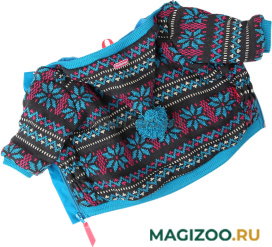 FOR MY DOGS куртка для собак Сканди голубая FW643-2018 (14) 