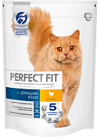 PERFECT FIT IN-HOME для взрослых кошек живущих дома с курицей (0,65 кг)