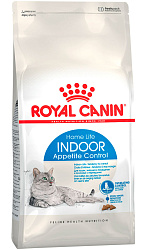 ROYAL CANIN INDOOR APPETITE CONTROL диетический для взрослых кошек живущих дома (0,4 кг)
