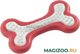 Игрушка для собак Ferplast PA 6570 кость для чистки зубов резина средняя (1 шт)