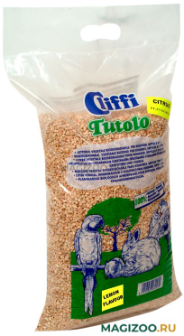 CLIFFI TUTOLO кукурузный наполнитель для грызунов Цитрус (4,5 кг)