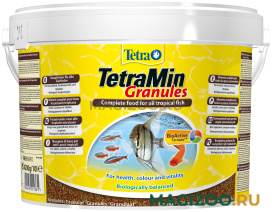 TETRAMIN GRANULES корм гранулы для всех видов рыб (10 л)