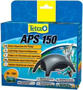 Компрессор Tetra APS 150 для аквариума 80 - 150 л, 150 л/ч, 3,1 Вт черный (1 шт) 
