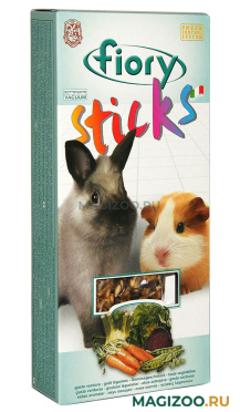 FIORY STICKS – Фиори палочки-лакомство для морских свинок и кроликов с овощами (100 гр)