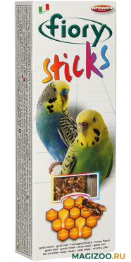 FIORY STICKS – Фиори палочки-лакомство для волнистых попугаев с медом (60 гр)