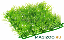 Растение-коврик для аквариума пластиковое зеленое 15 х 15 см BARBUS PS-317 (1 шт)