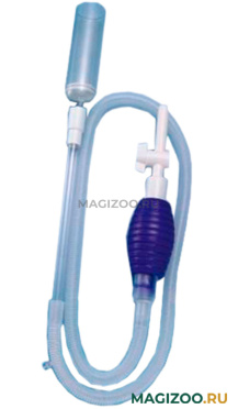 Сифон аквариумный усиленный с обратным клапаном и регулятором, BARBUS, 1,8 м, Accessory 033 (1 шт) 