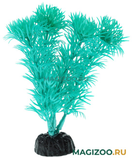 Растение для аквариума пластиковое Barbus Plant 019/10 Кабомба зелёный металлик 10 см (1 шт)