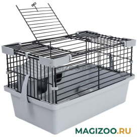 Клетка для мелких грызунов Eco Мини светло-серая 28 х 17 х 16,4 см (1 шт) 