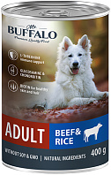 MR.BUFFALO ADULT DOG BEEF & RICE для взрослых собак всех пород с говядиной и рисом (400 гр)