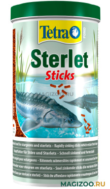 TETRA POND STERLET STICKS корм для прудовых рыб, осетров и стерляди палочки (1 л)