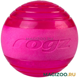 Игрушка для собак Rogz Squeekz мяч с пищалкой розовый (1 шт)