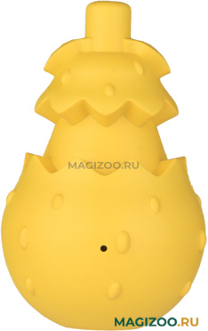 Игрушка для собак Mr.Kranch с ароматом сливок желтая 8 х 13 см (1 шт)