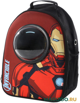 Рюкзак переноска Triol Marvel Железный человек с иллюминатором 45 x 32 x 23 см (1 шт)