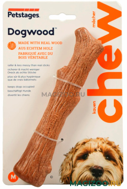 PETSTAGES игрушка для собак DOGWOOD «Палочка деревянная», средняя (1 шт)