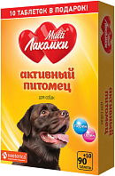 Лакомство MULTIЛАКОМКИ Активный Питомец для взрослых собак витаминное (100 шт)