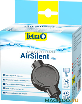 Компрессор Tetra AirSilent Mini для аквариума 10 - 40 л, 21 л/ч, 1,6 Вт (1 шт)