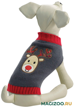 TRIOL свитер для собак Олененок серый (M)