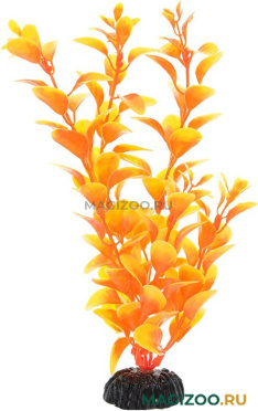Растение для аквариума пластиковое Людвигия оранжевая, BARBUS, Plant 011 (20 см)