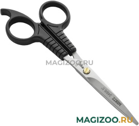 MERTZ ножницы для груминга парикмахерские прямые, 6,5 дюймов, GREY LINE A348 (1 шт)
