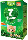 АЛЬПИЙСКИЕ ЛУГА 7 ТРАВ травка для кошек лоток (75 гр)