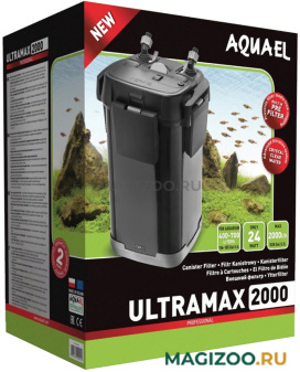 Фильтр внешний AQUAEL ULTRAMAX 2000 для аквариума 400 - 700 л, 2000 л/ч, 24 Вт (1 шт)