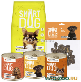Мультибокс SMART DOG SMART BOX Рацион из птицы для умных собак всех пород (1,5 кг)