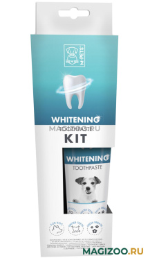 Набор для ухода за зубами собак M-Pets Whitening Kit отбаливающий (1 шт)