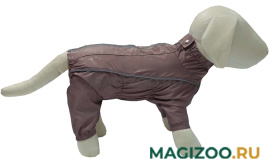 OSSO FASHION дождевик для собак всех пород какао для девочек (40-1)