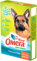 Лакомство ОМЕГА NEO+ Крепкое здоровье для собак с морскими водорослями  (90 шт)