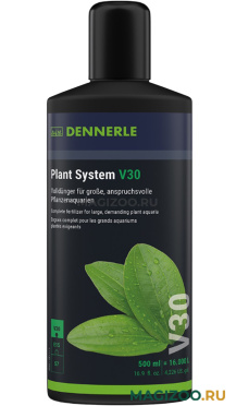 Удобрение профессиональное высококонцентрированное Dennerle Plant System V30 500 мл (1 шт)