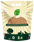 ЗВЕРЬЁ МОЁ наполнитель древесный для грызунов и птиц (8 л) 