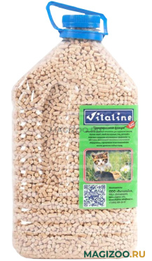 VITALINE наполнитель древесный для грызунов, кроликов и кошачьих туалетов (3 кг УЦ)