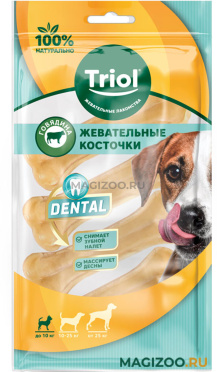 Лакомство TRIOL для собак кость (7,5 см)