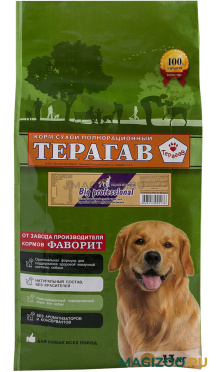 Сухой корм ТЕРАГАВ BIG PROFESSIONAL для взрослых собак крупных пород (13 кг УЦ)
