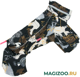 FOR MY DOGS комбинезон для собак коричневый для мальчиков FW1193-2022 M (12) 