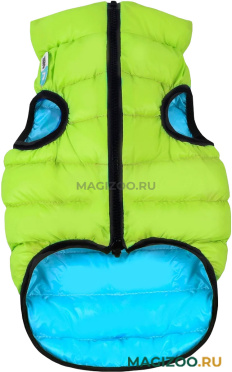 Куртка для собак Collar AiryVest двусторонняя салатово-голубая (XS22)