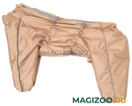 OSSO FASHION комбинезон зимний для собак средних и крупных пород бежевый для девочек (50-1)