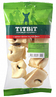 Лакомство TIT BIT для собак нос бараний конвертик с рубцом баранбьим 40 гр (1 шт)