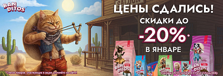 Рационы BANDITOS со скидкой до 20%!